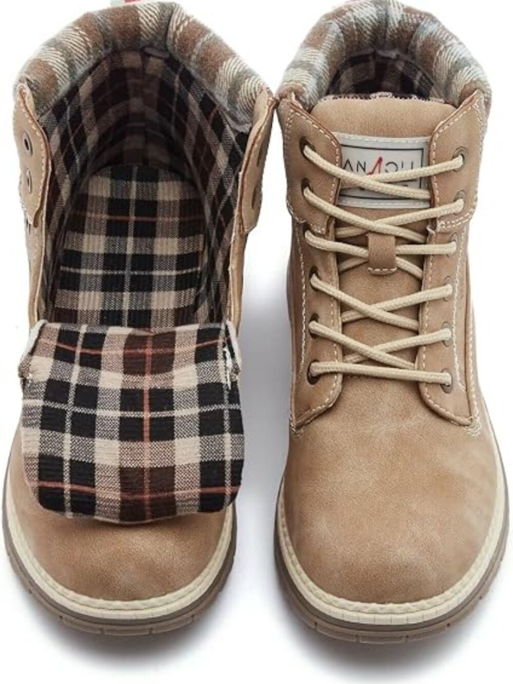 Womens Ankle Boots Lightweight Snow Winter Boots for Trekking Walking
